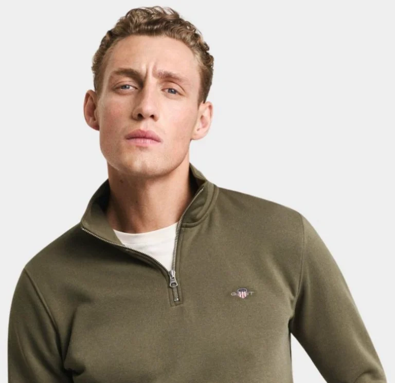 Ontdek de nieuwste half zip truien bij Bos Men Shop