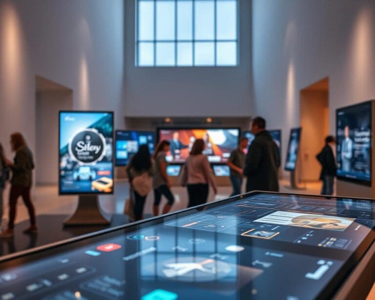 Bezoekers activeren met interactieve displays