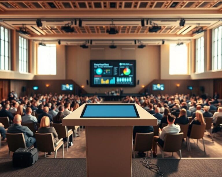De voordelen van digitale presentaties op een beurs