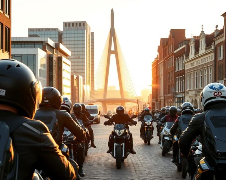 Wat kost motorrijles bij een rijschool in Rotterdam?