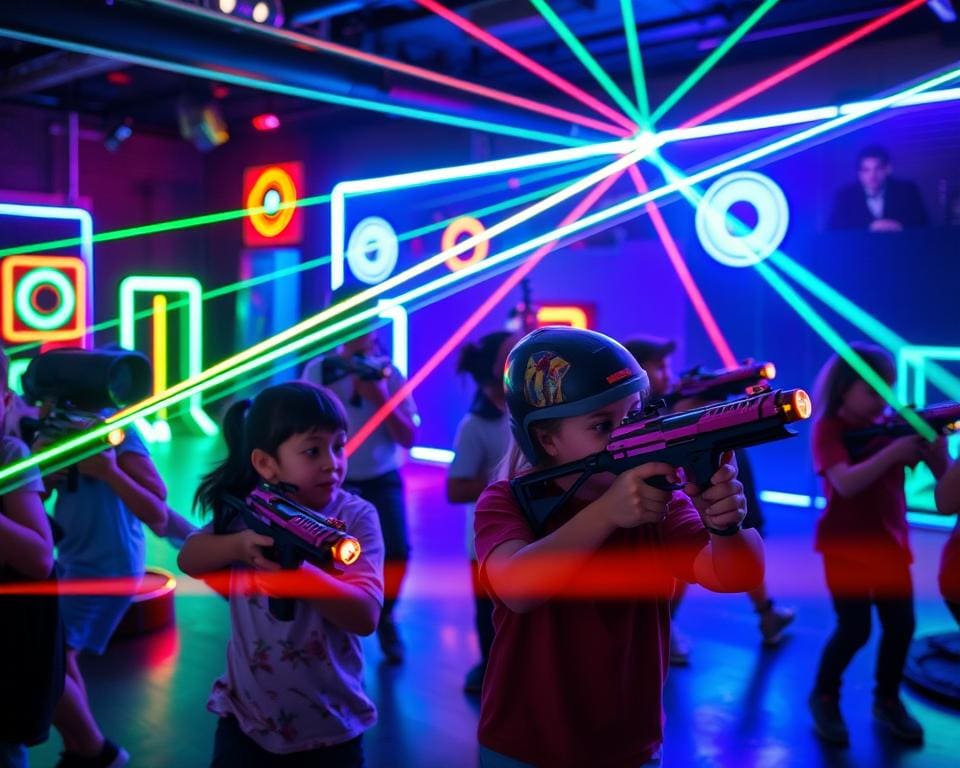 lasergame kinderfeestje