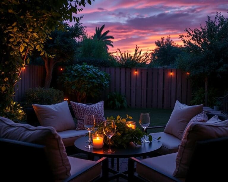 De ultieme setup voor een sfeervolle avond in de tuin
