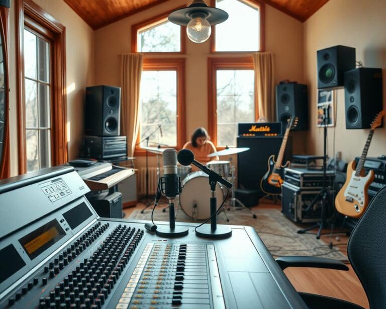 Hoe bouw je een muziekstudio aan huis?