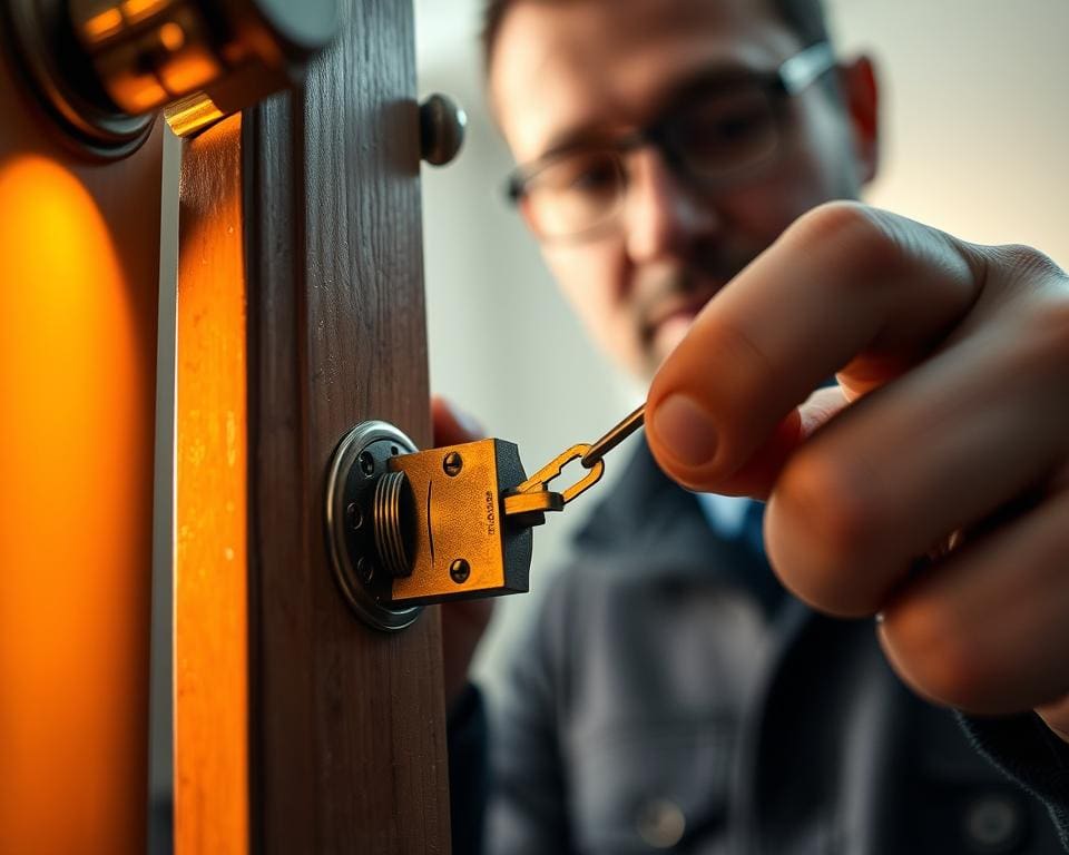 Hoe werkt een slotenmaker zonder schade?