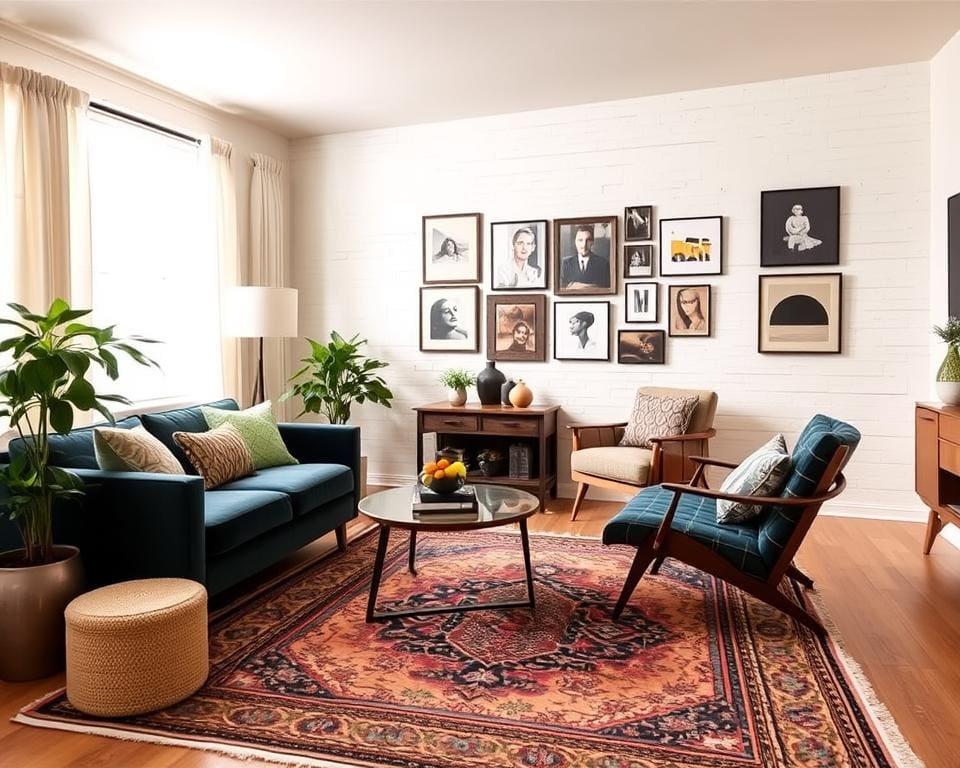 Unieke woonkamer styling