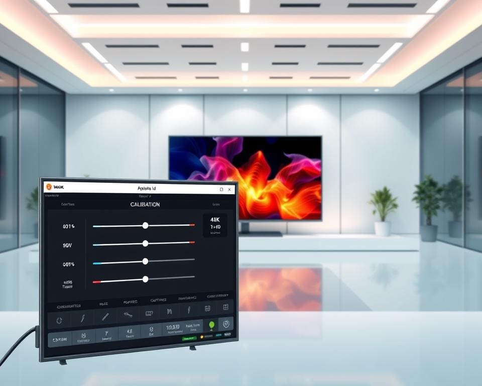 kalibratiesoftware voor optimale beeldkwaliteit