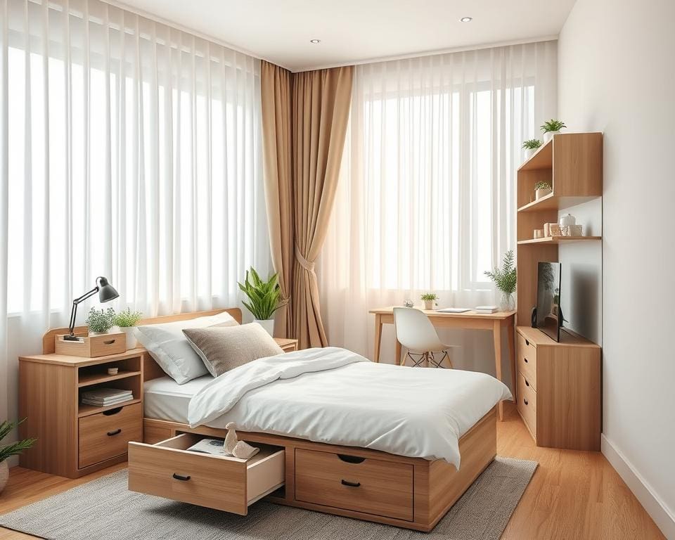 Creatieve oplossingen kleine slaapkamer