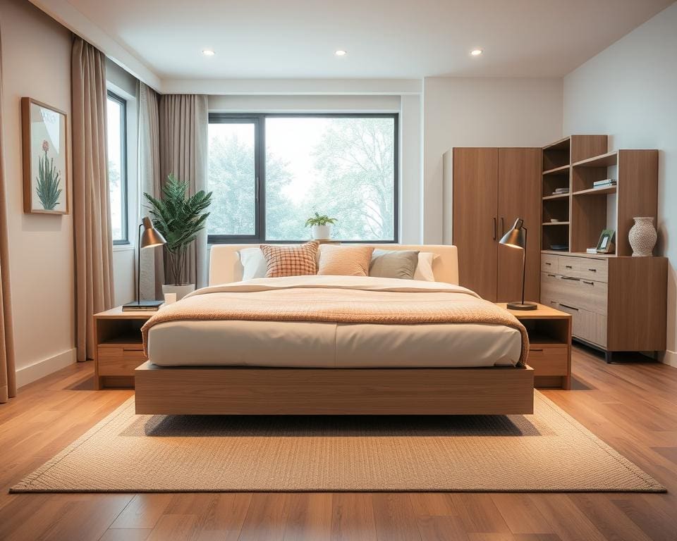 Hoe richt je een logeerkamer in met multifunctionele meubels?