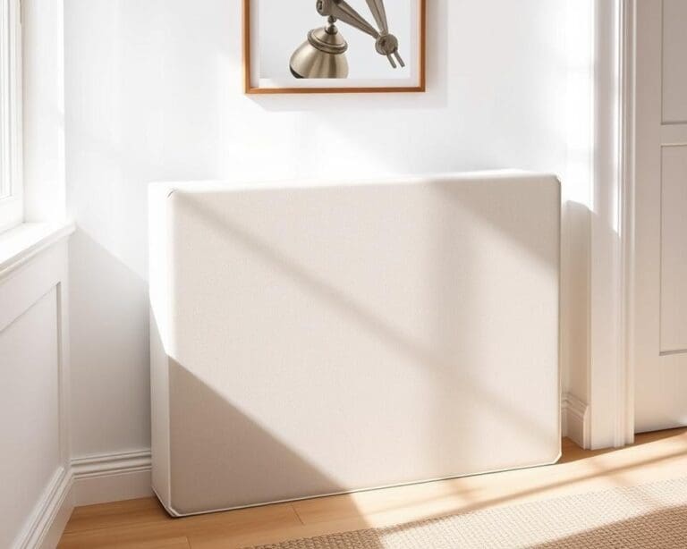 Is een radiator ombouw eenvoudig schoon te maken?