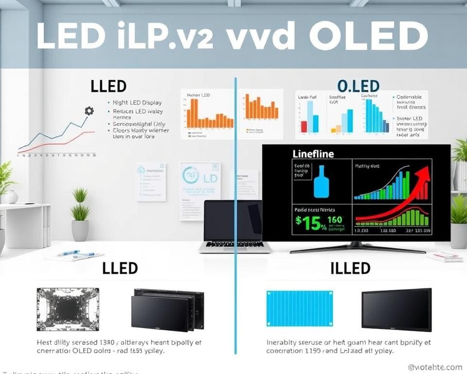 Wat is het verschil tussen LED en OLED in duurzaamheid?