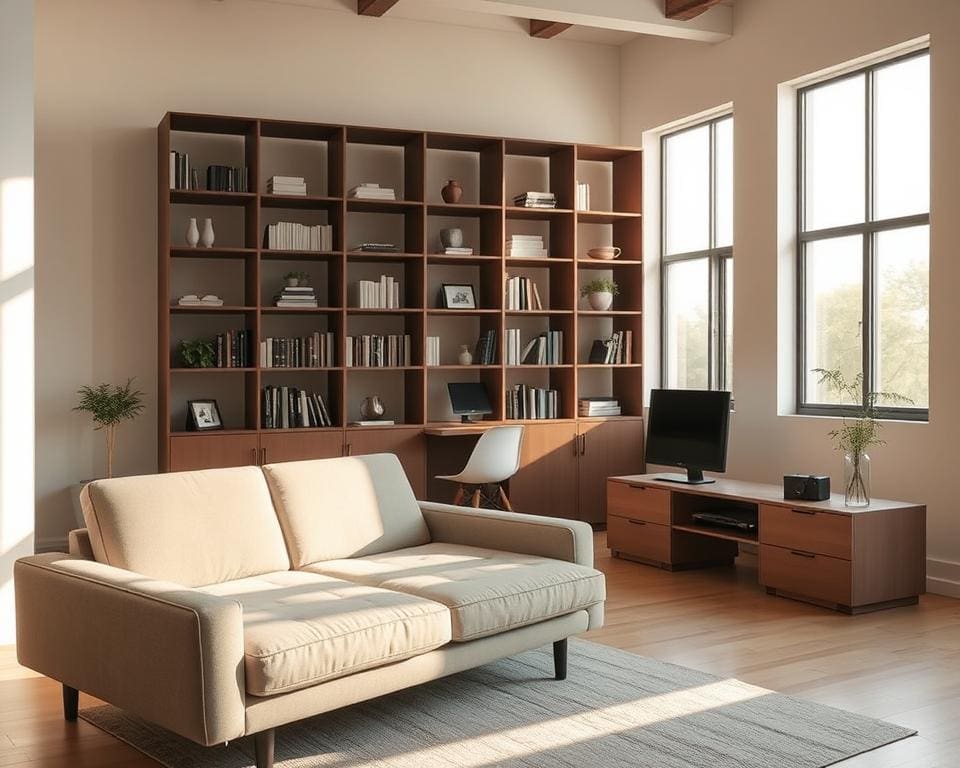 Wat zijn functionele meubels voor een studio?