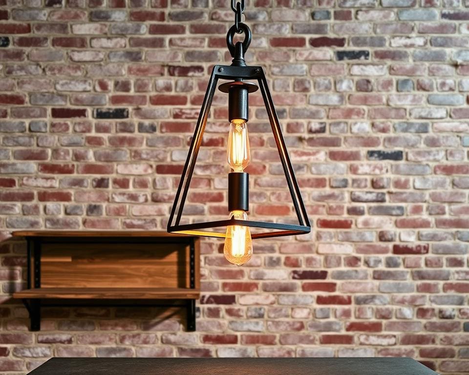 verlichting in industriële stijl