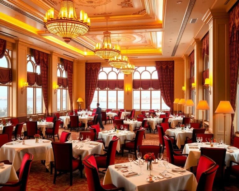 Hoe voelt een diner in het Old Cataract Hotel?