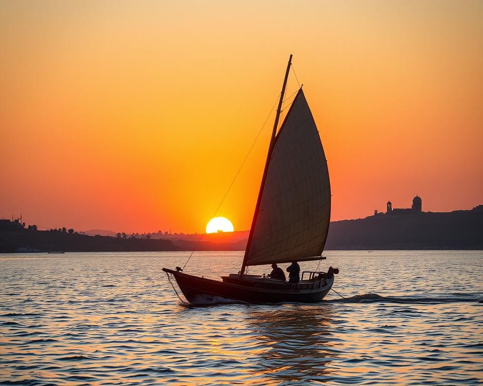 Is een felukkatocht bij zonsondergang in Aswan een must?