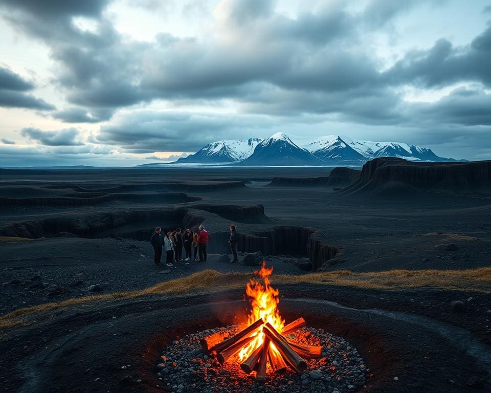 Is een kampvuur toegestaan in IJsland? 🇮🇸