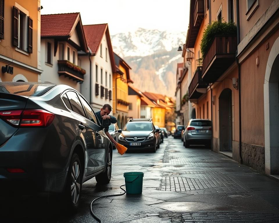 Mag je in Zwitserland je auto wassen op straat? 🇨🇭