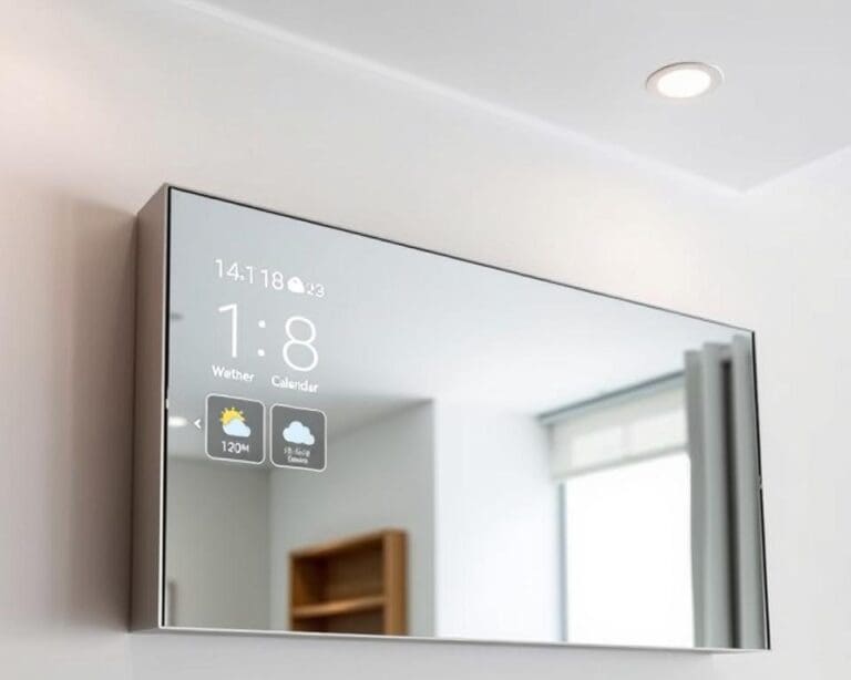 Wat doet een slimme spiegel nog meer dan reflecteren?