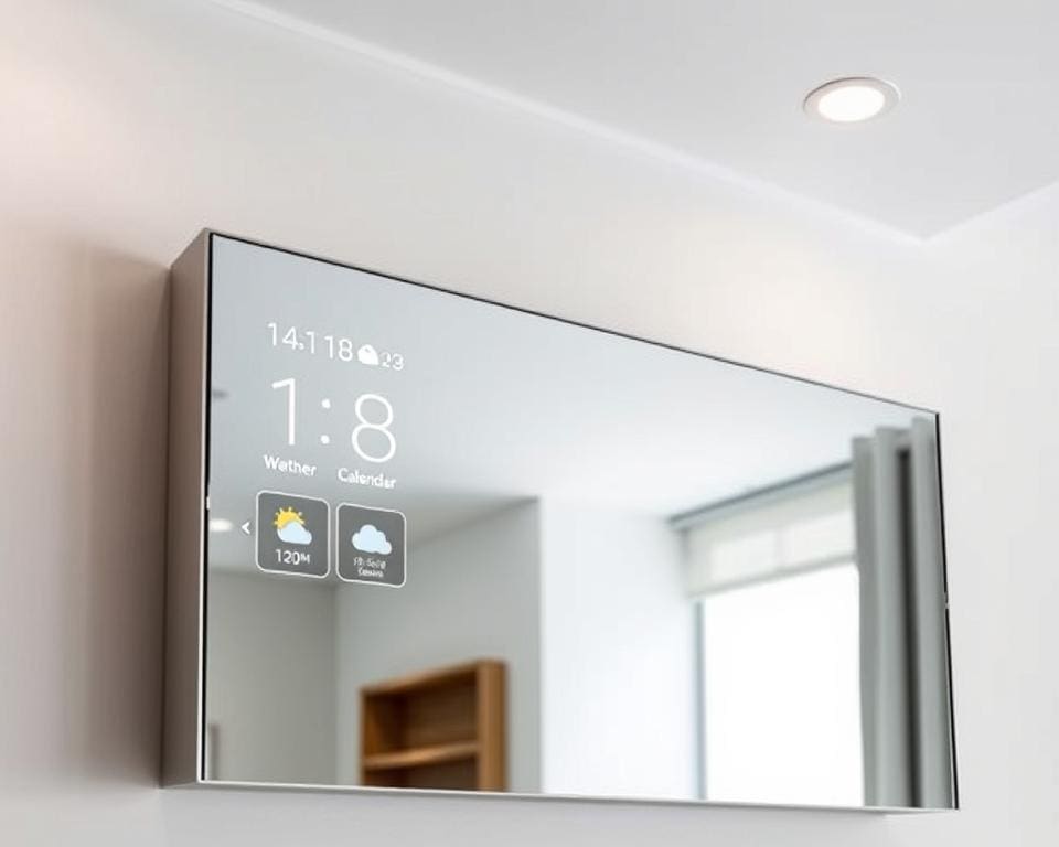 Wat doet een slimme spiegel nog meer dan reflecteren?