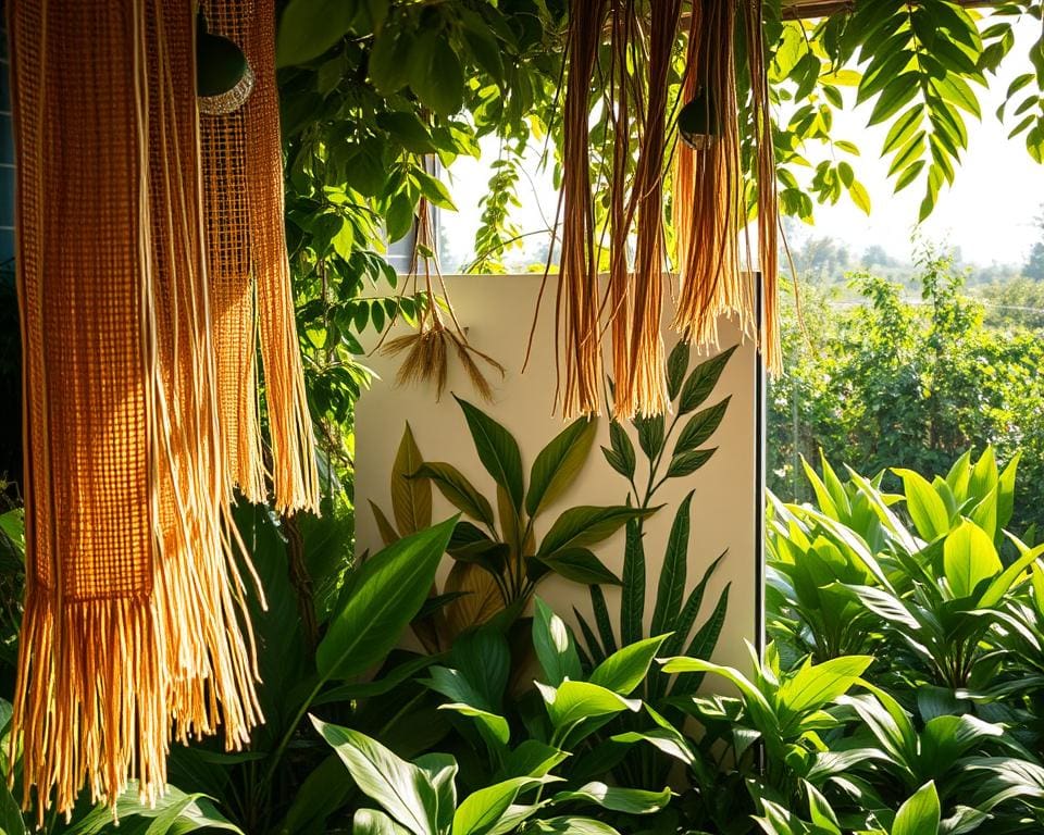Wat zijn ecologische alternatieven voor behang?