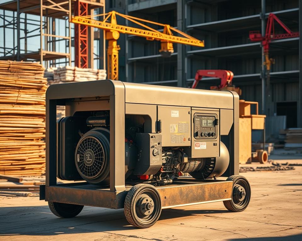 Welke generator past bij gebruik op de camping of bouwplaats?