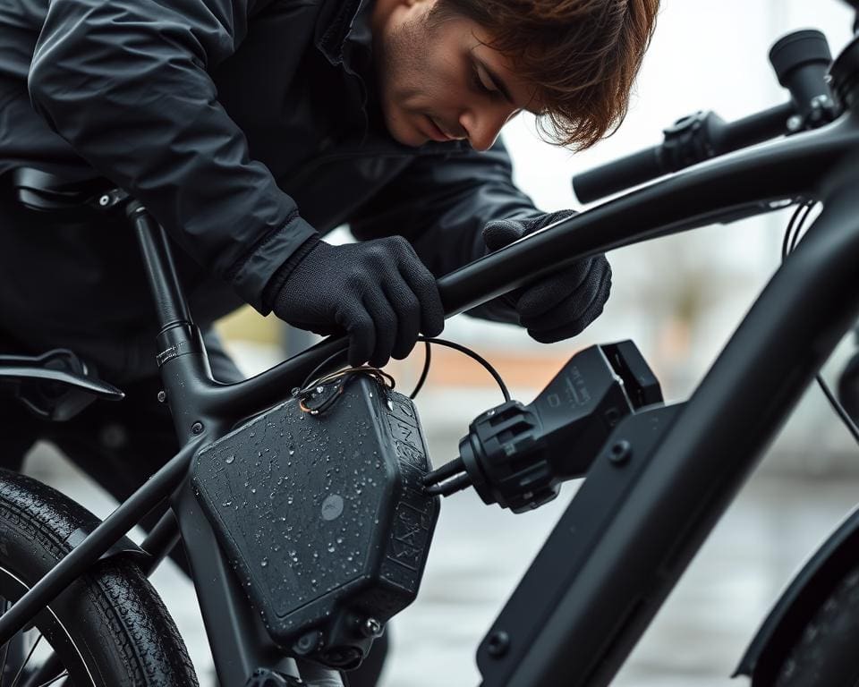 onderhoud elektrische fiets regen
