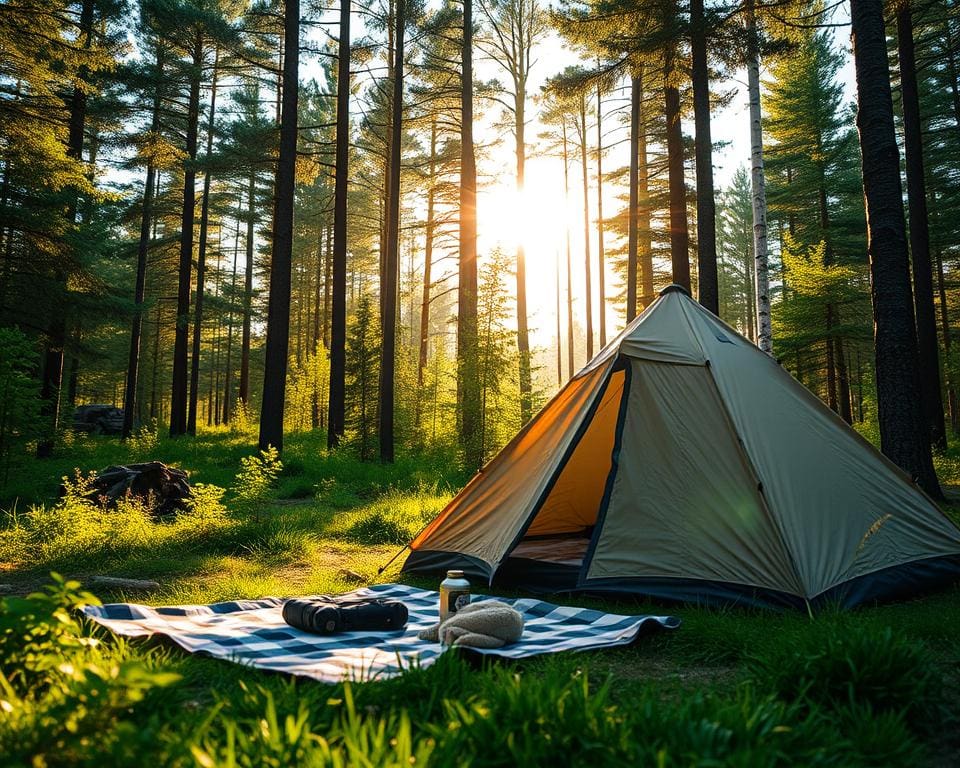 tent opzetten toegestaan Finland