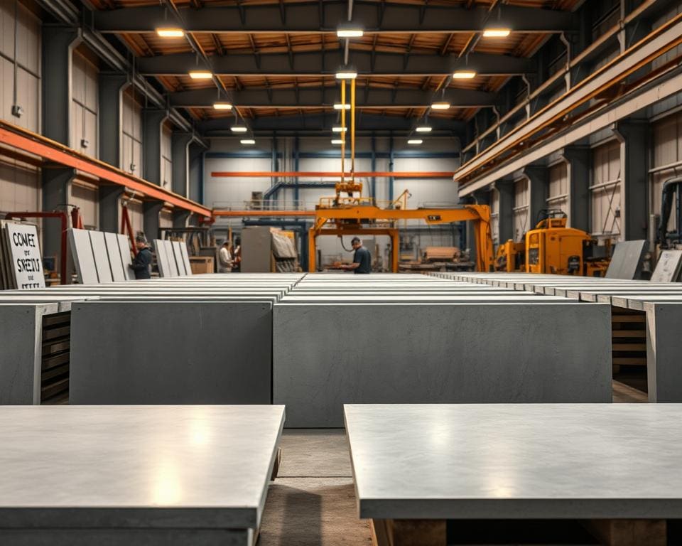 Betonpanelen op maat uit eigen productie