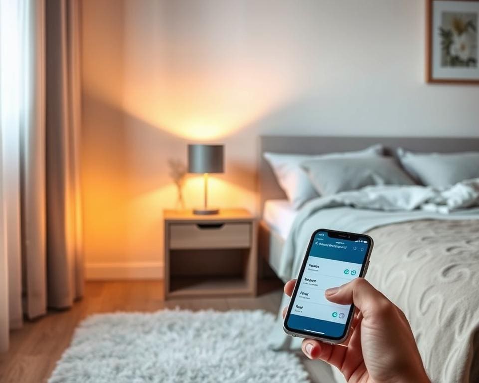 Hoe stel je een bedtijdverlichting in met je telefoon?