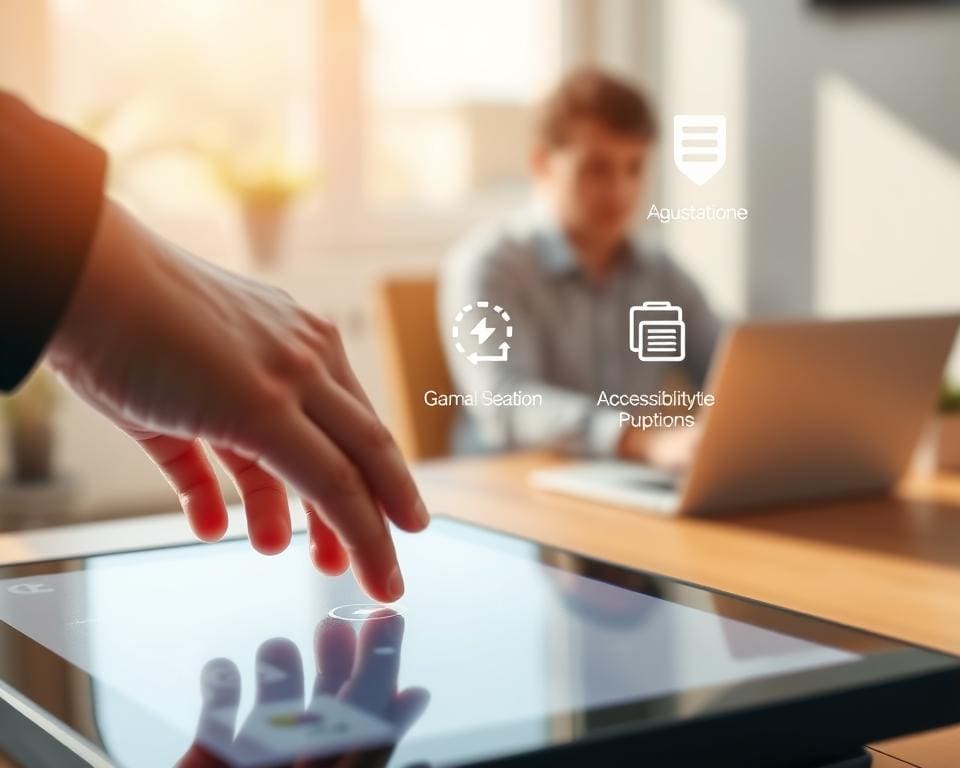 Hoe stel je toegankelijke navigatie in?