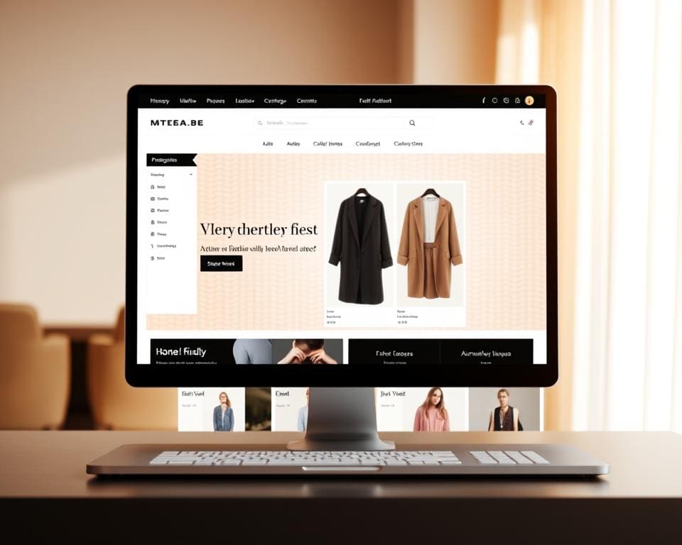 Mtea.be webshop development
