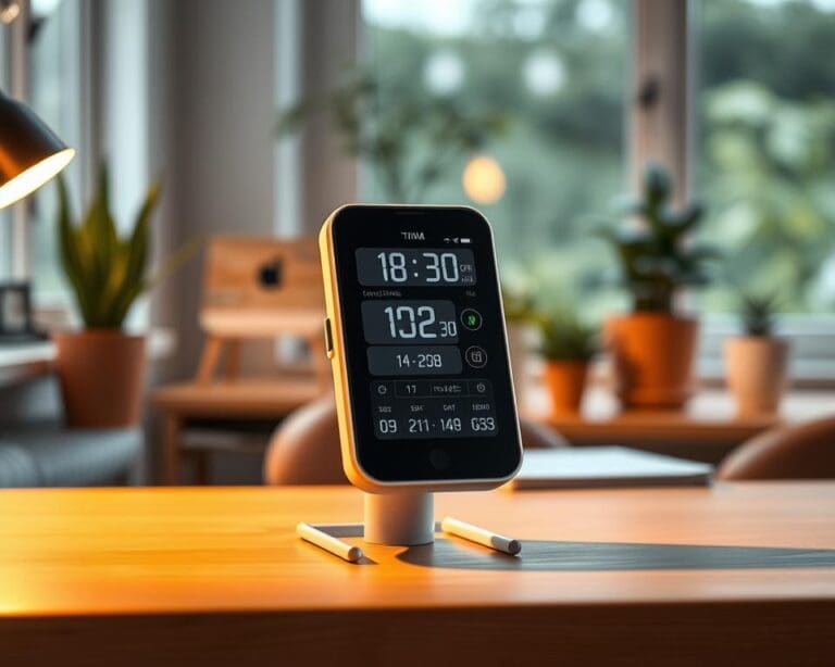 Wat is een gadget die helpt bij tijdsbeheer in huis?