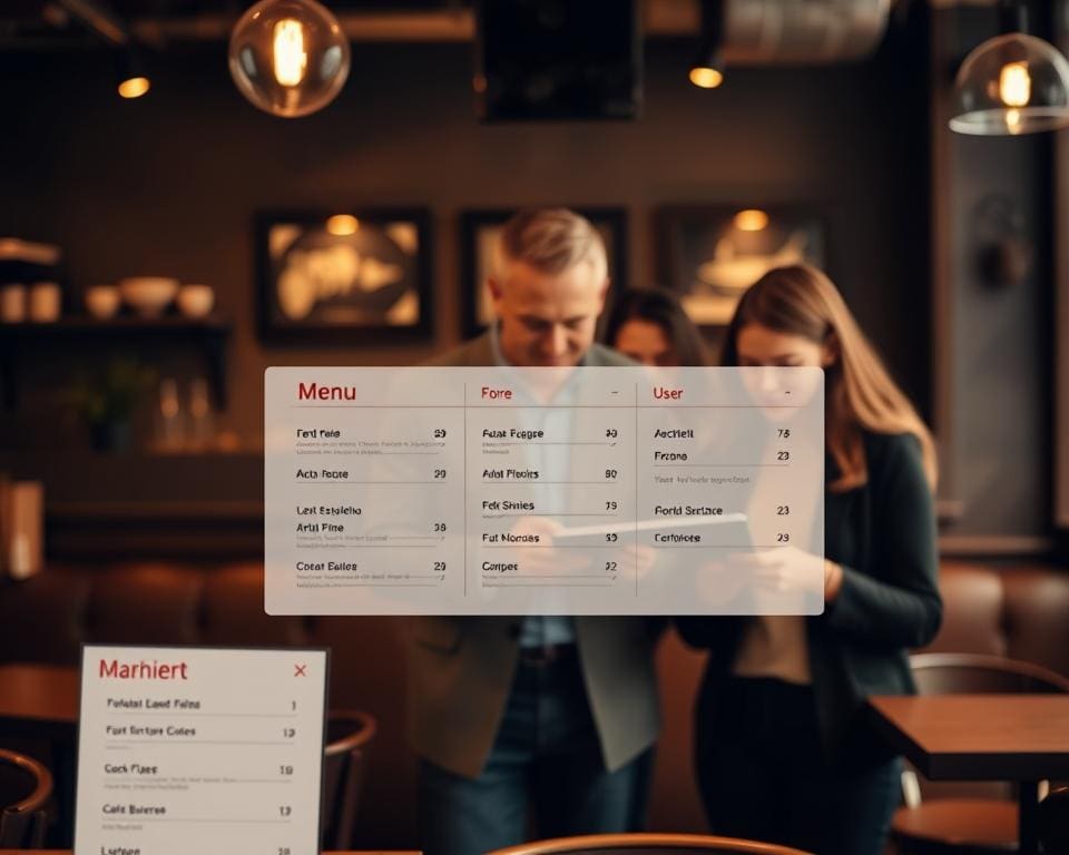 Wat maakt een menu intuïtief en gebruiksvriendelijk?