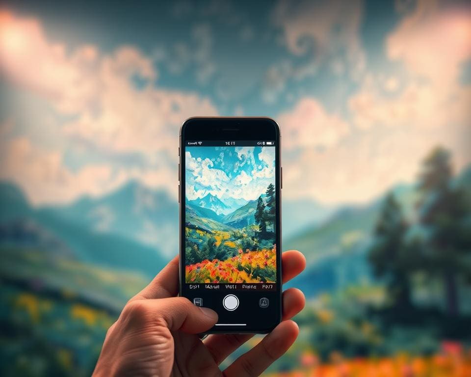 Welke app transformeert je foto tot schilderij?