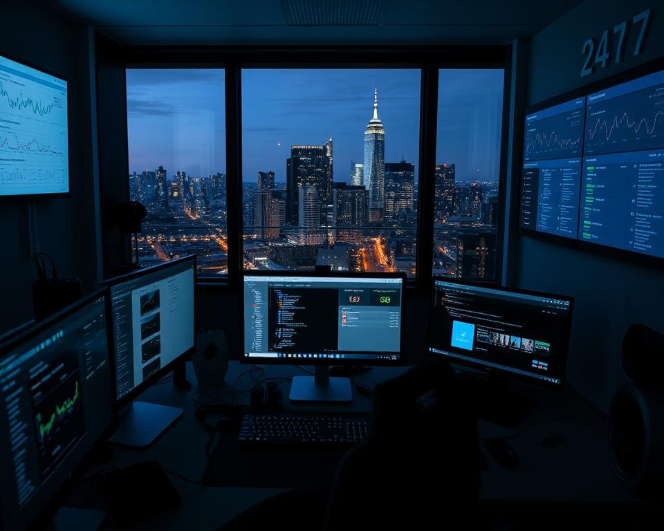 Welke tools monitoren je website dag en nacht?