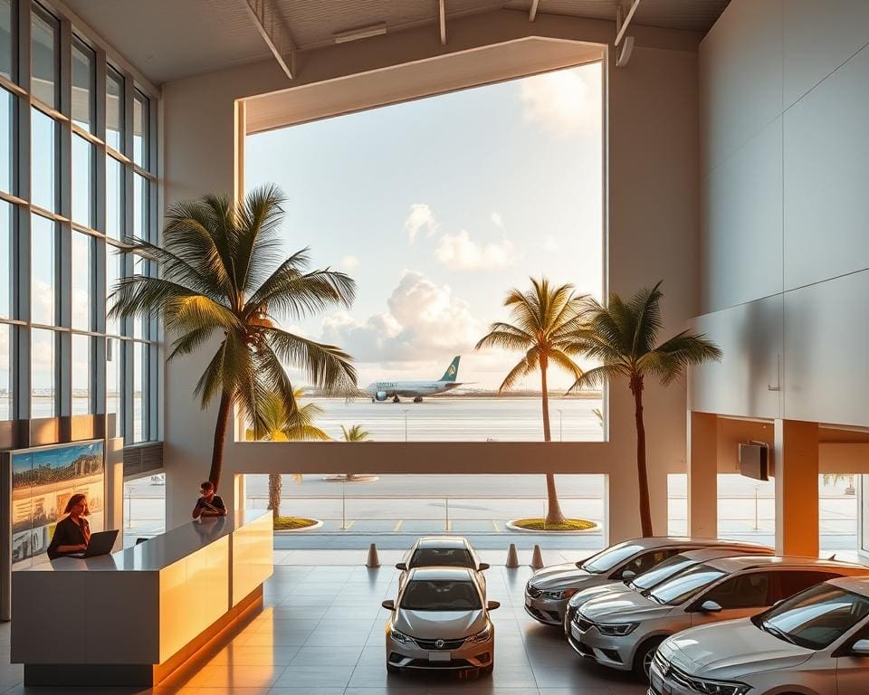 auto huren vliegveld Bonaire