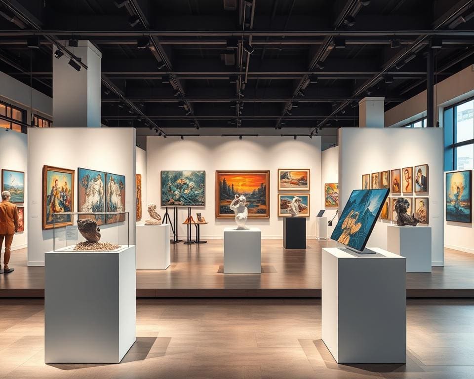 populaire platforms voor kunstgalerijen