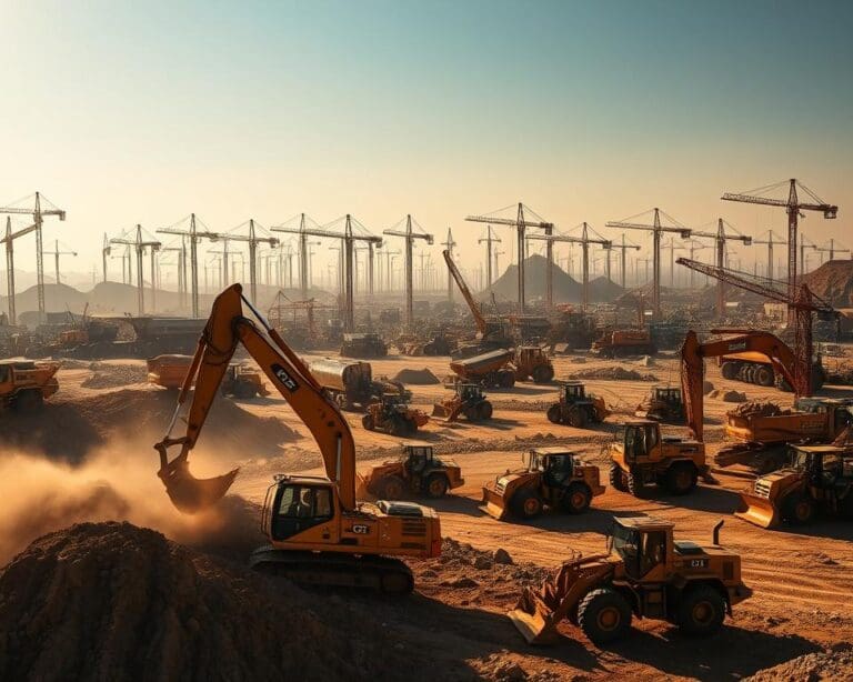 Graafmachines en grondverzetmachines