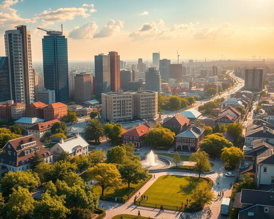 Hoe ziet een energieneutrale stad eruit?