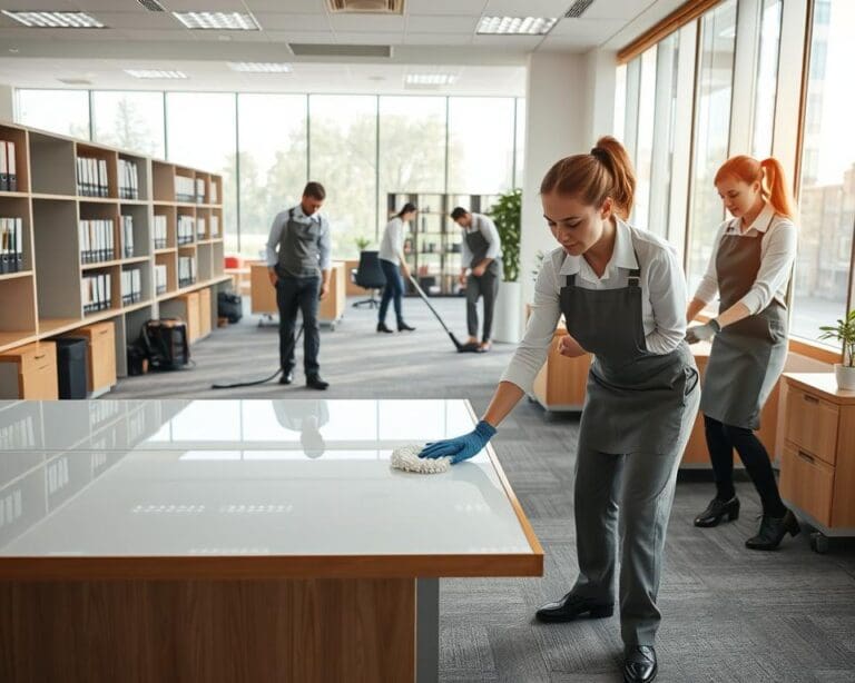 Professionele schoonmaakdiensten voor bedrijven