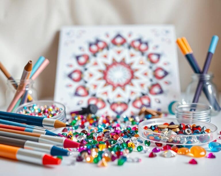 Welke creatieve accessoires maken diamond painting leuker?