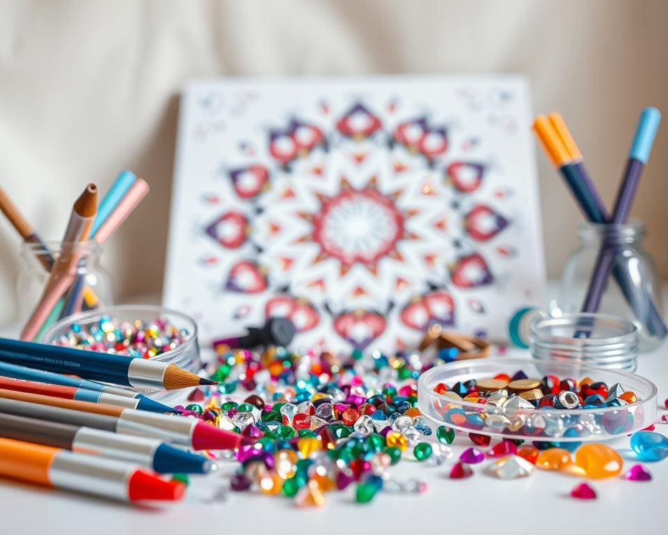 Welke creatieve accessoires maken diamond painting leuker?