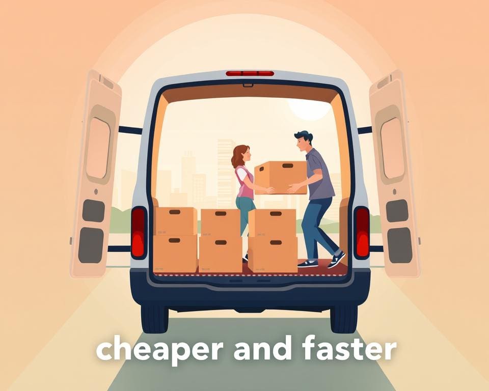 Hoe maak je een verhuizing goedkoper en sneller?