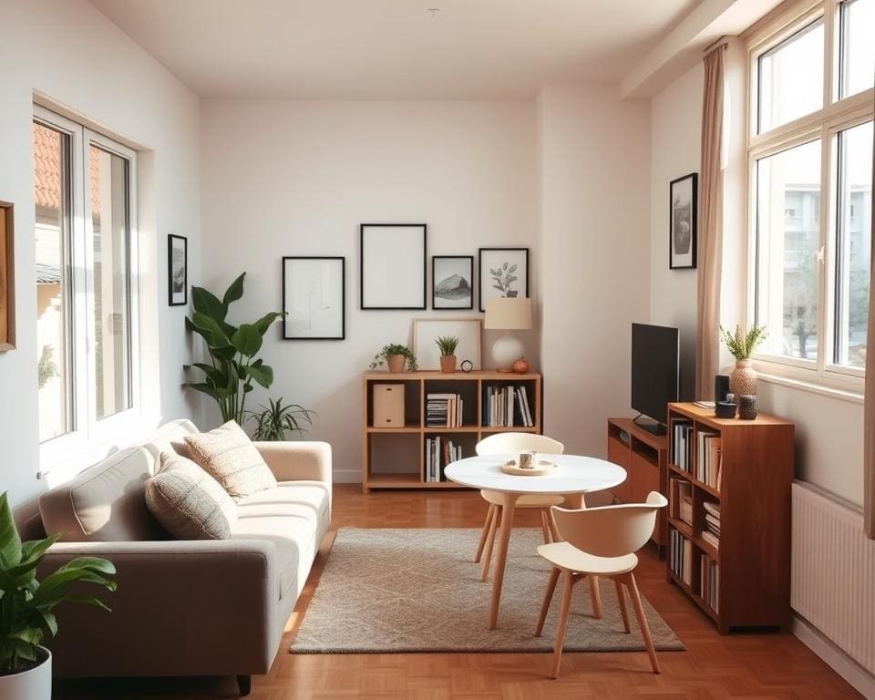 Hoe richt je een kleine woning efficiënt in?
