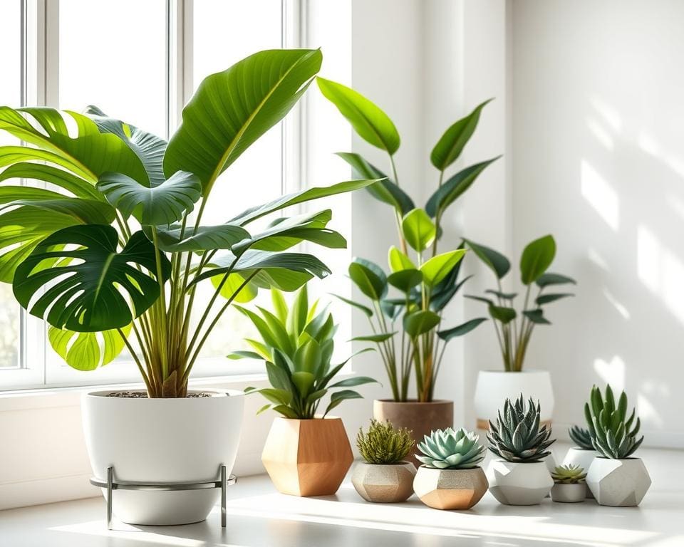 Welke planten passen bij een modern interieur?
