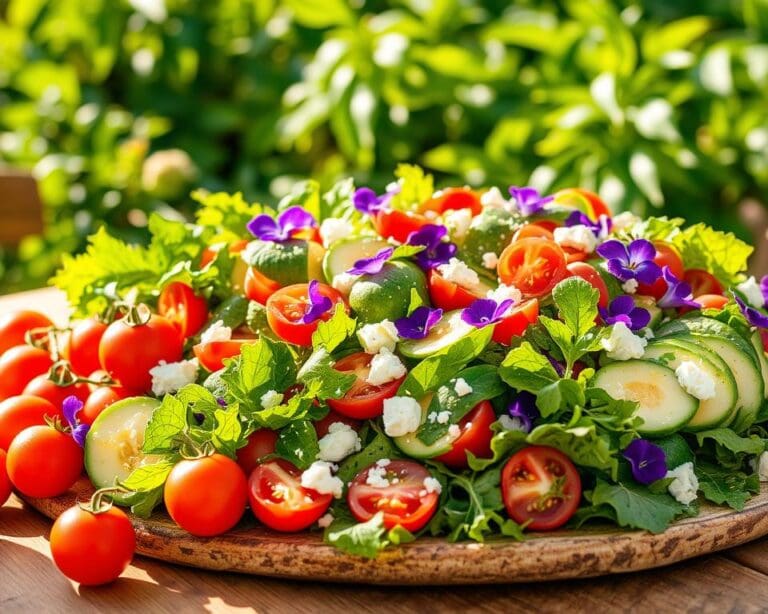 De lekkerste zomerse salades voor buiten