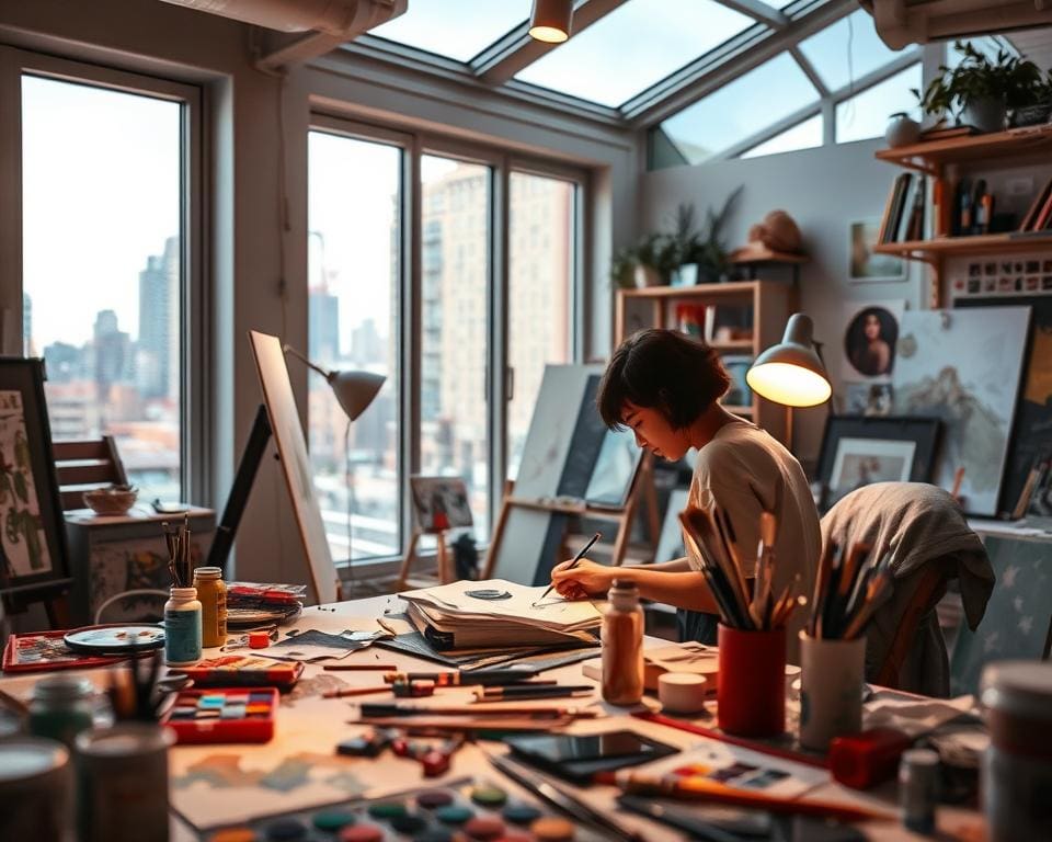 Hoe blijf je creatief in een drukke wereld?