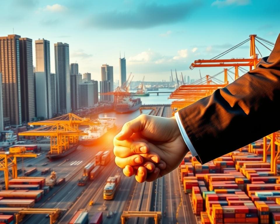 Samenwerken in internationale handel