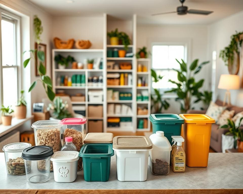 Wat zijn slimme manieren om afval te verminderen in huis?