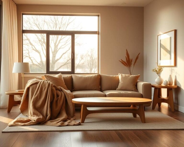 Welke duurzame materialen maken een interieur rustgevend?