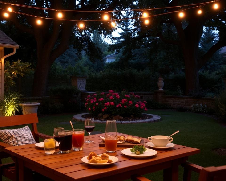 Hoe geniet je van een zomerse avond in eigen tuin?